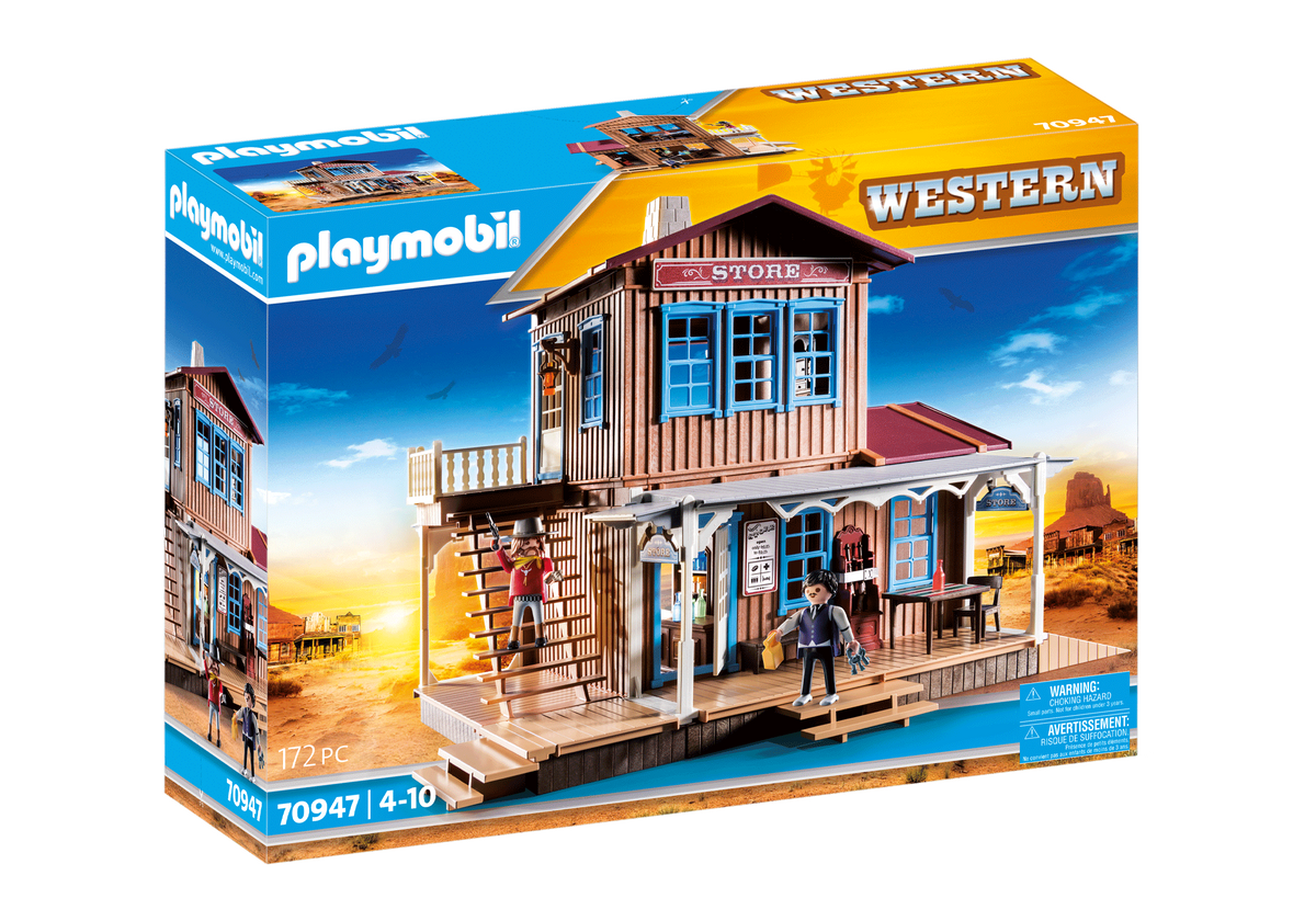 Magasin du Far-West avec studio