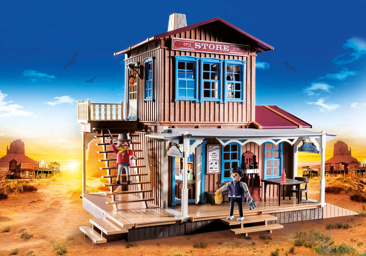 Magasin du Far-West avec studio