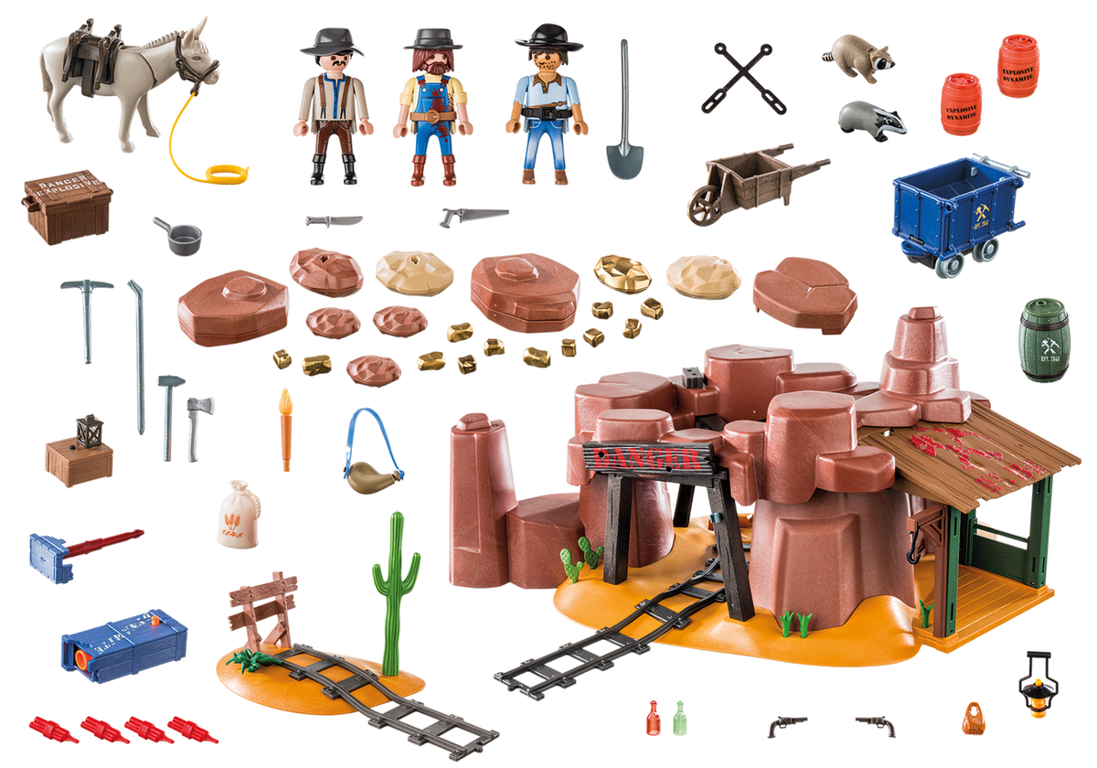 Mine d'or du Far-West