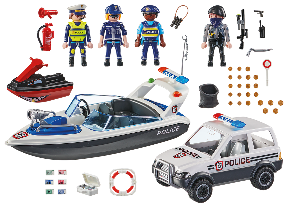 Police Pursuit on the Water
