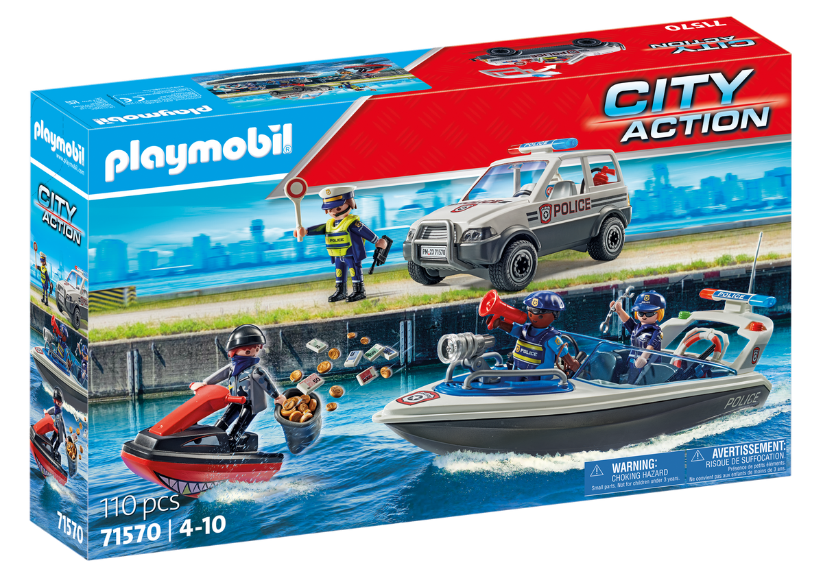Police Pursuit on the Water