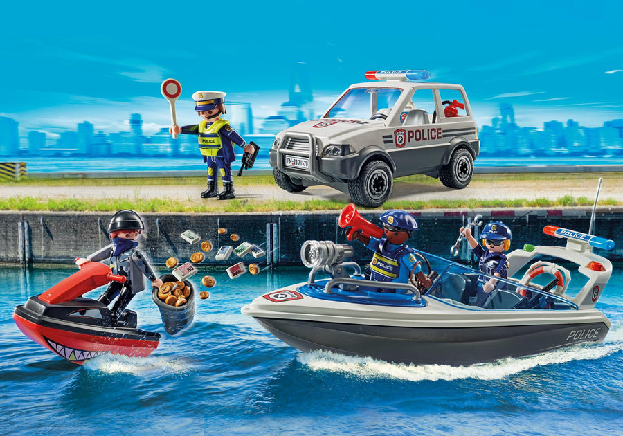 Police Pursuit on the Water
