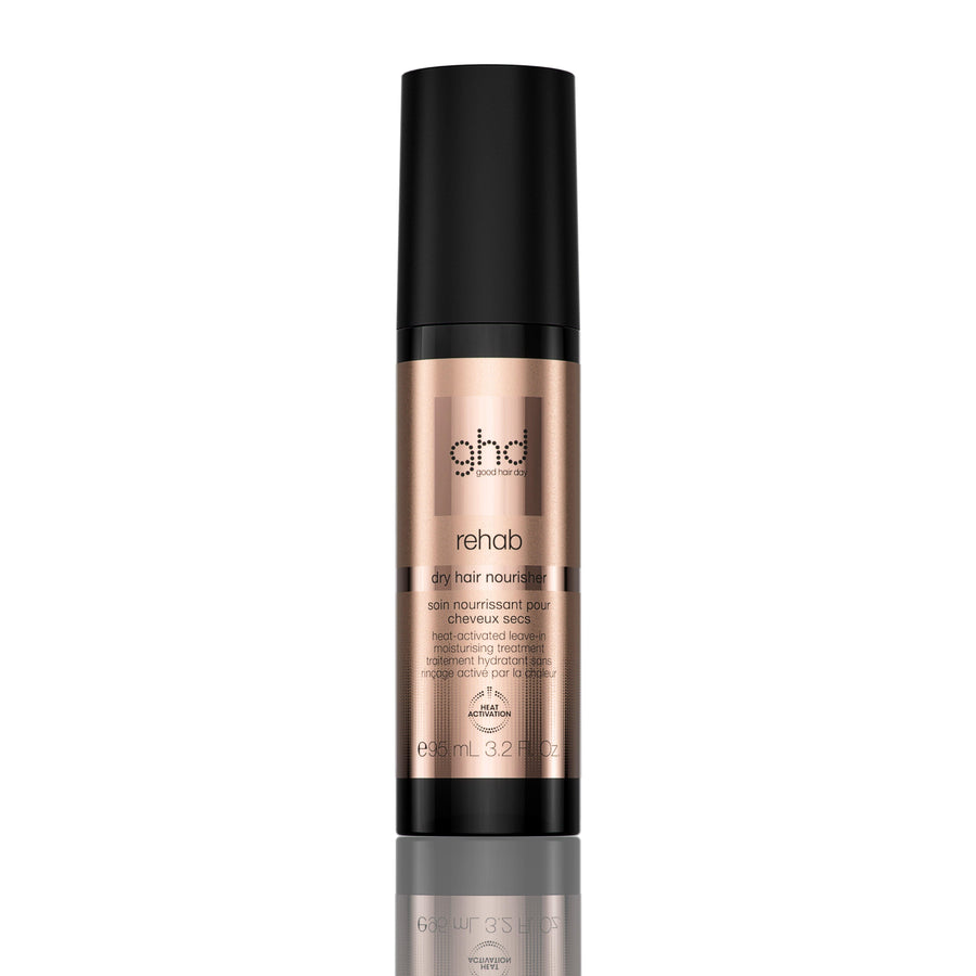 Nuevo tratamiento nutritivo sin aclarado ghd rehab - para cabello seco
