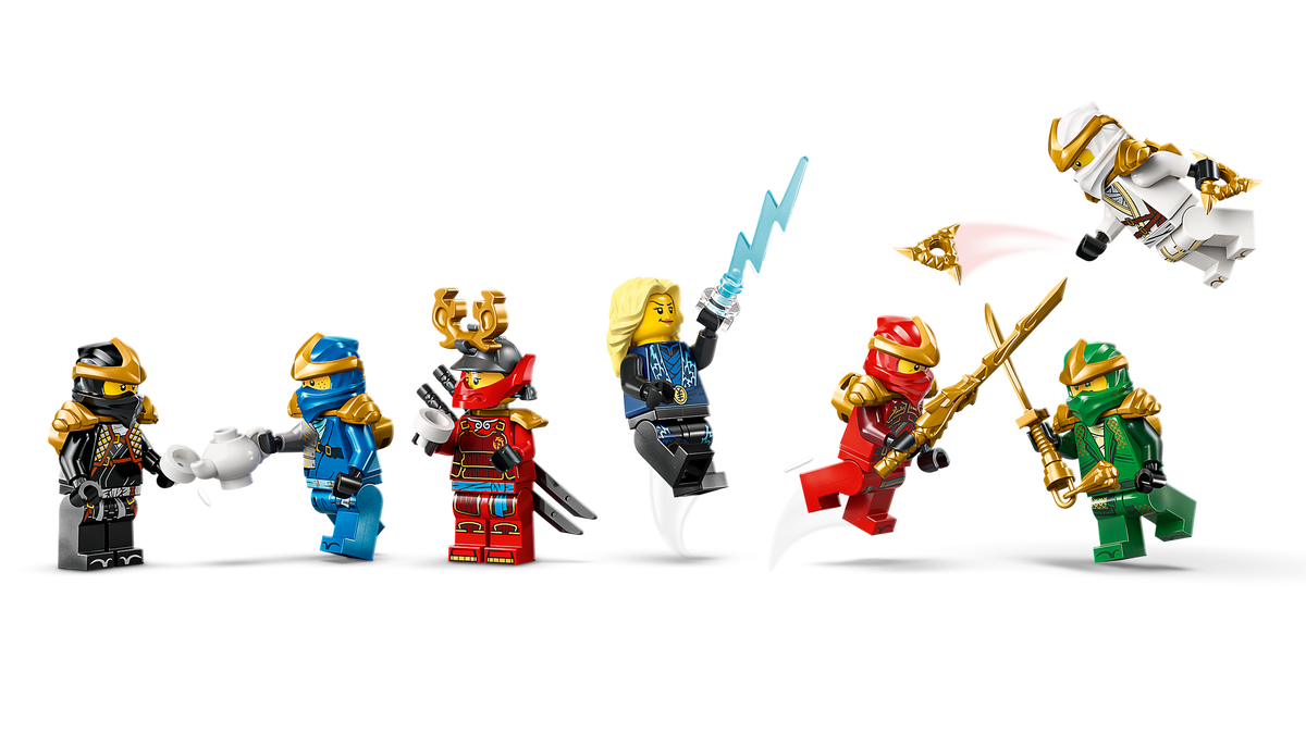 15e anniversaire : Collection des personnages Ninjas