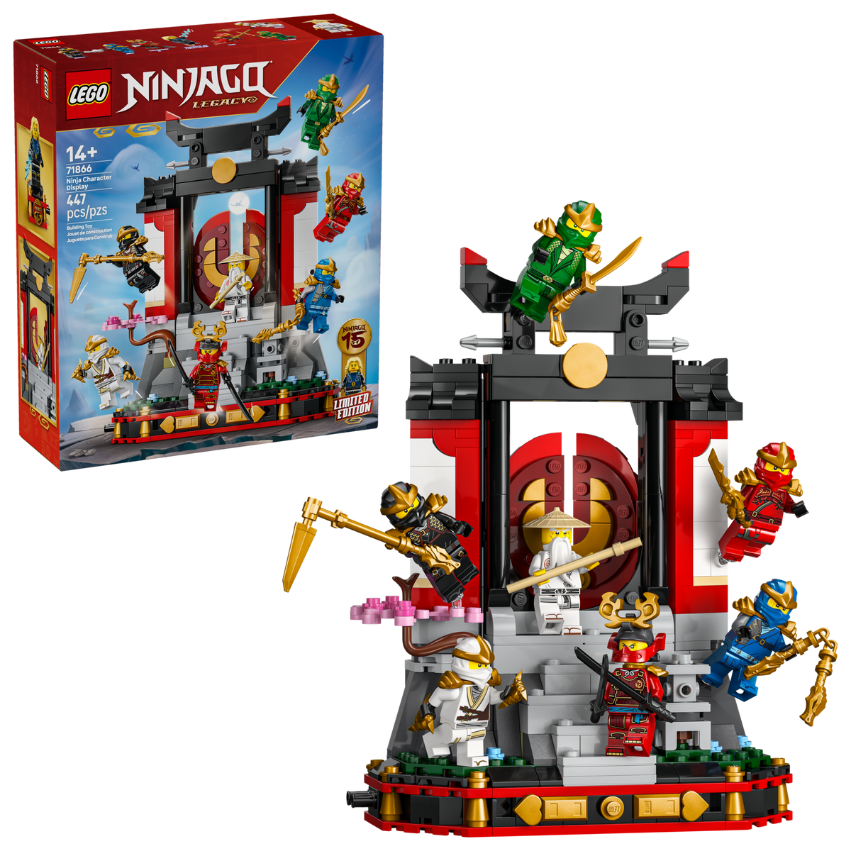 15e anniversaire : Collection des personnages Ninjas