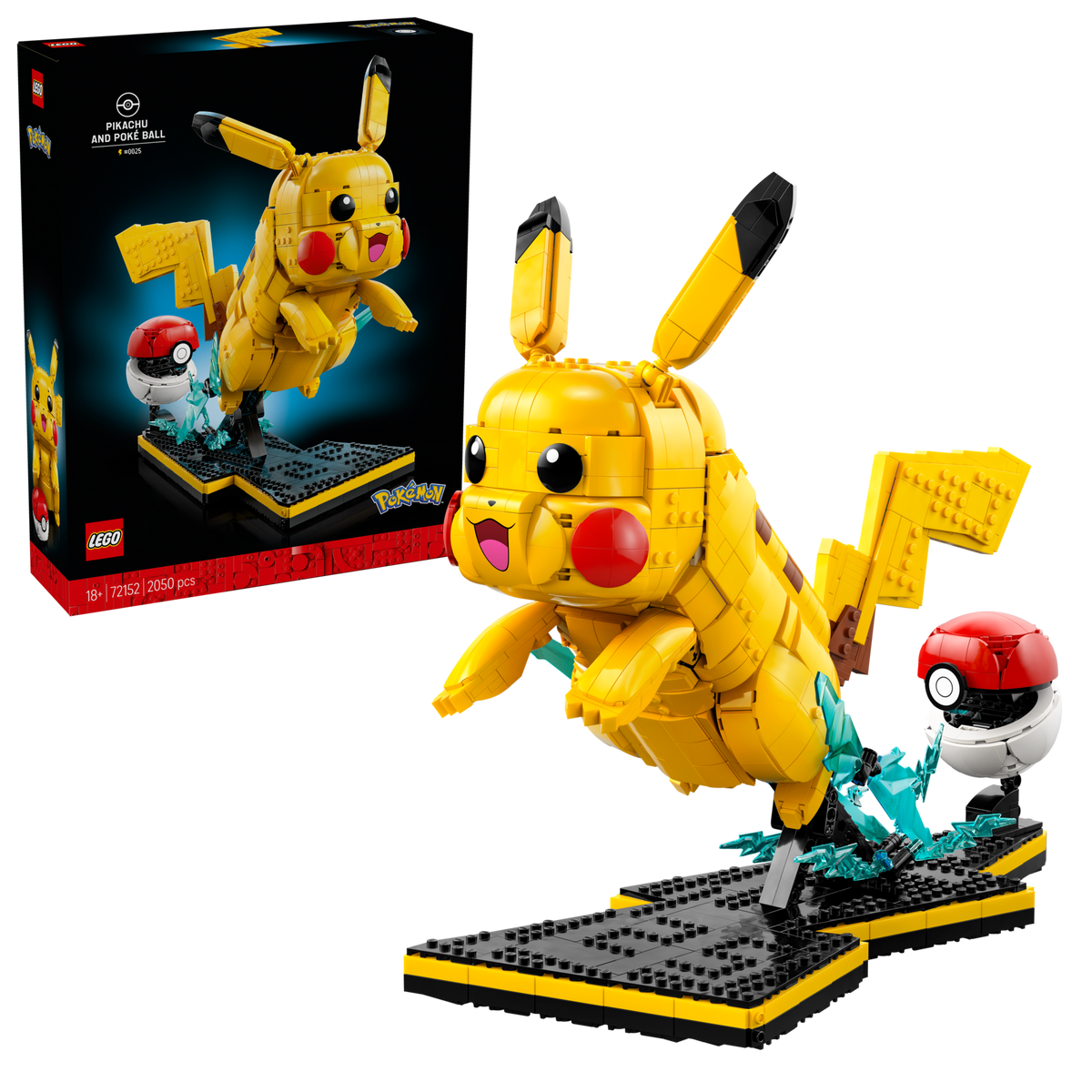 Pikachu et Poké Ball