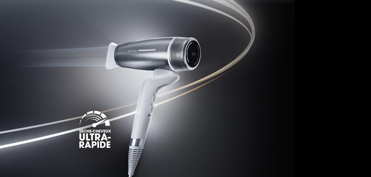 Nouveau sèche-cheveux ultra-rapide ghd speed blanc