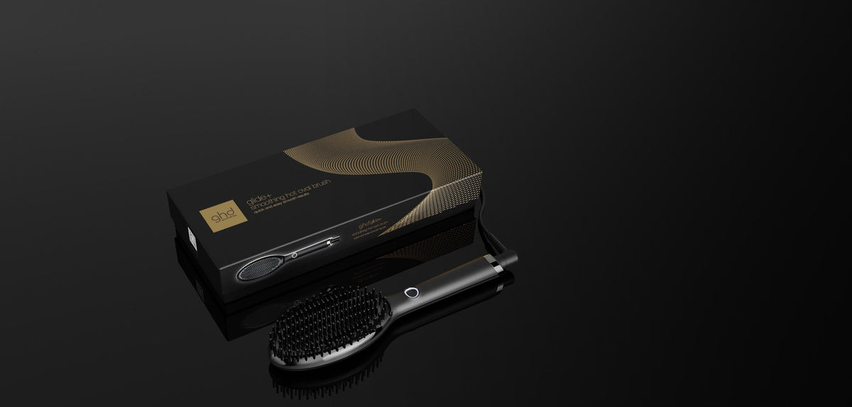 Nouvelle brosse chauffante lissante ghd glide+ améliorée