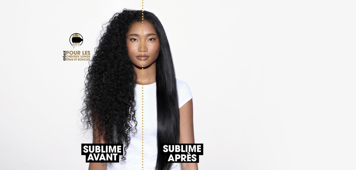 Nouvelle brosse chauffante lissante ghd glide+ max pour les cheveux longs, épais et bouclés