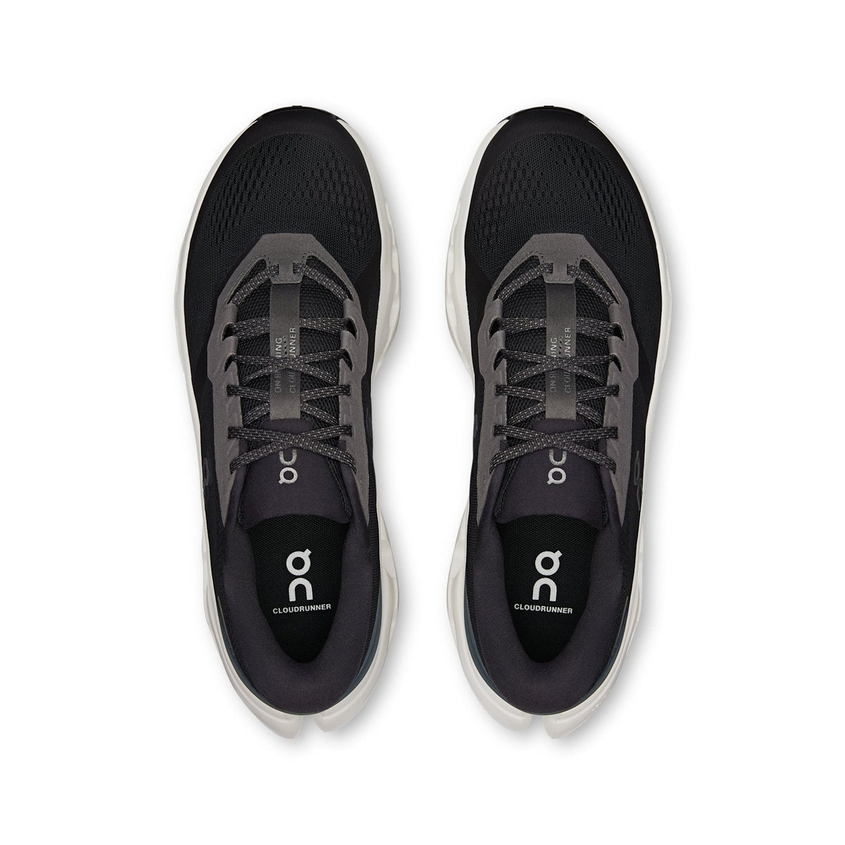 Cloudrunner 3 homme – Black | Ivory