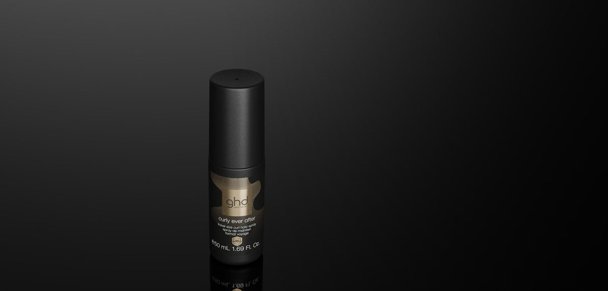 Nouveau spray de maintien format voyage ghd - mini curly ever after