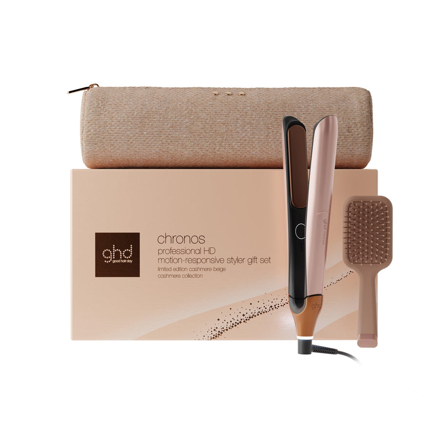 Nuevo estuche de plancha ghd chronos beige cachemir