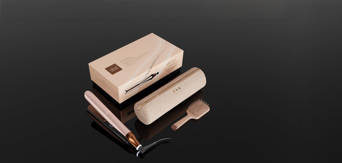 Nouveau coffret lisseur ghd chronos beige cachemire