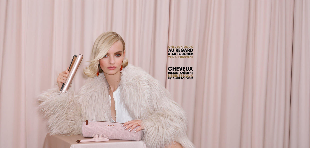 Nouveau coffret lisseur ghd gold beige cachemire