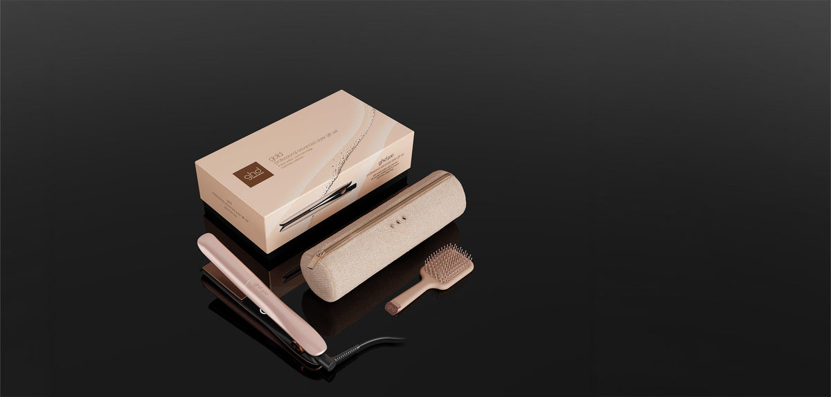 Nouveau coffret lisseur ghd gold beige cachemire