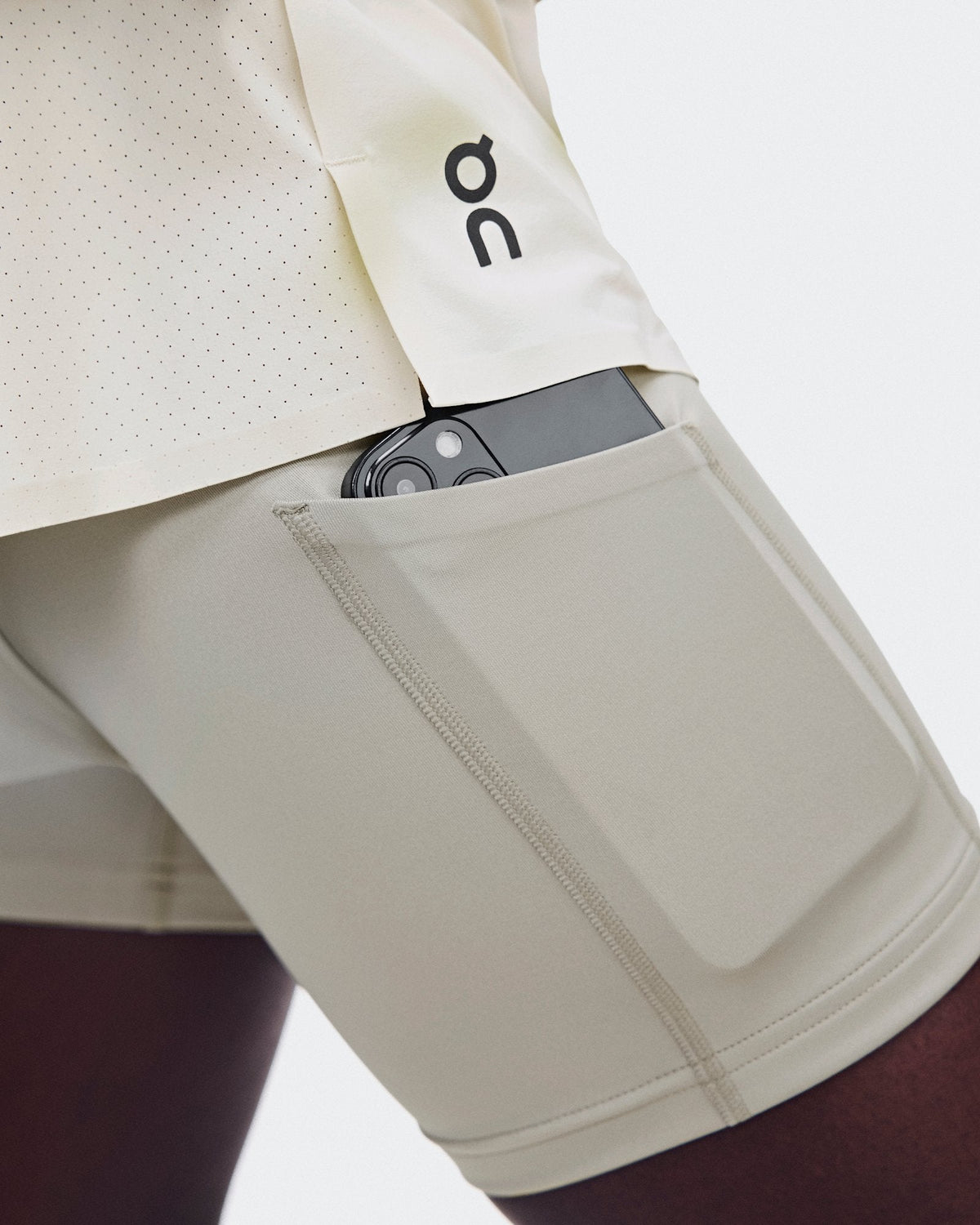  3" Performance 2/1 Shorts femme - Hare | Brume
