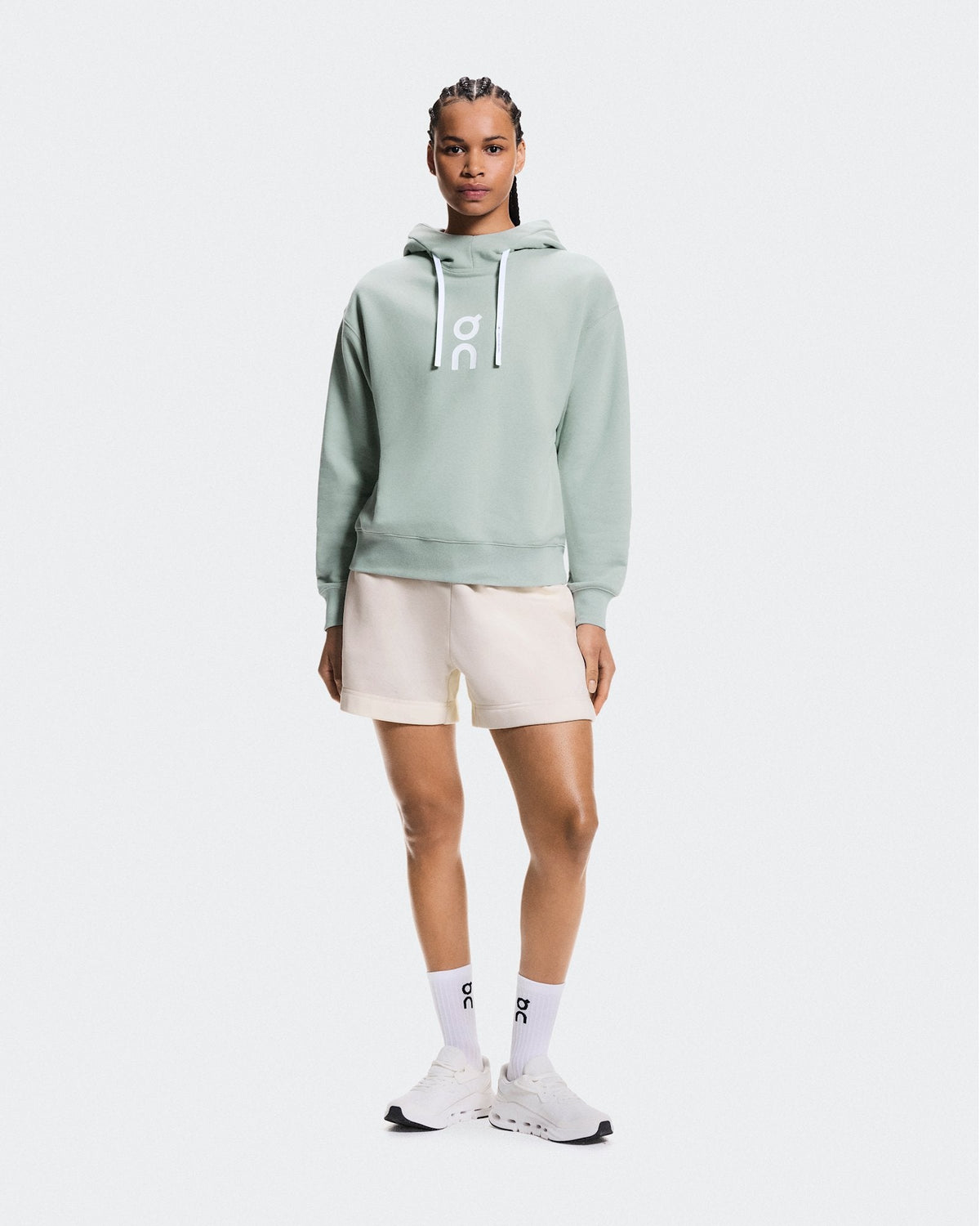  Club Hoodie femme - Mineral
