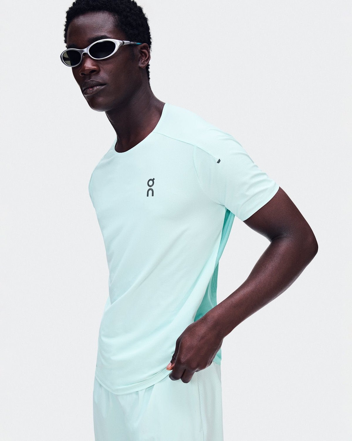 Performance-T homme - Flurry | Aquamarine