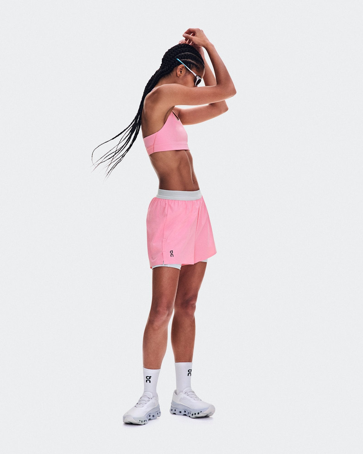  3" Performance 2/1 Shorts femme - Magnolia | Glacier