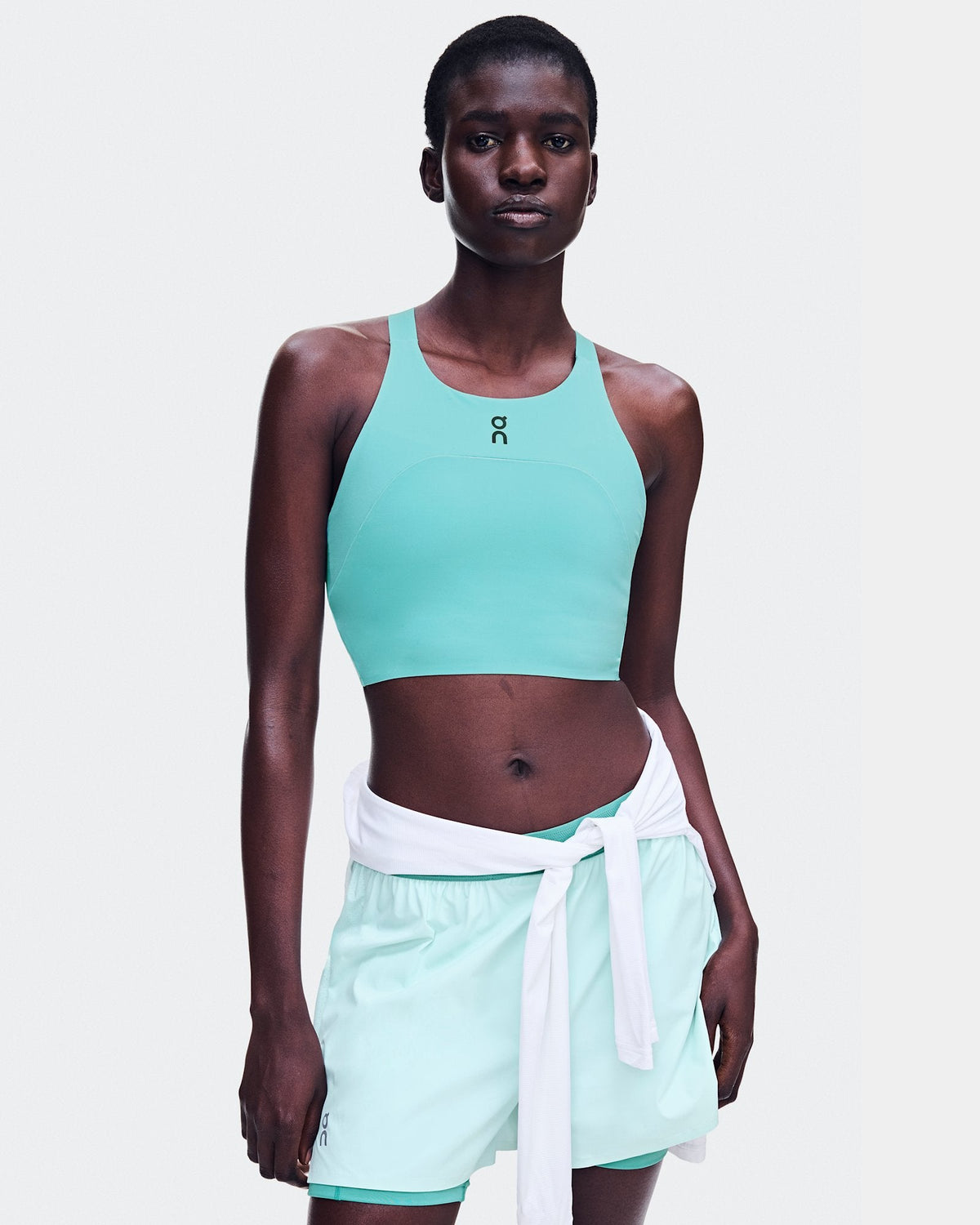  Performance Crop femme - Aquamarine