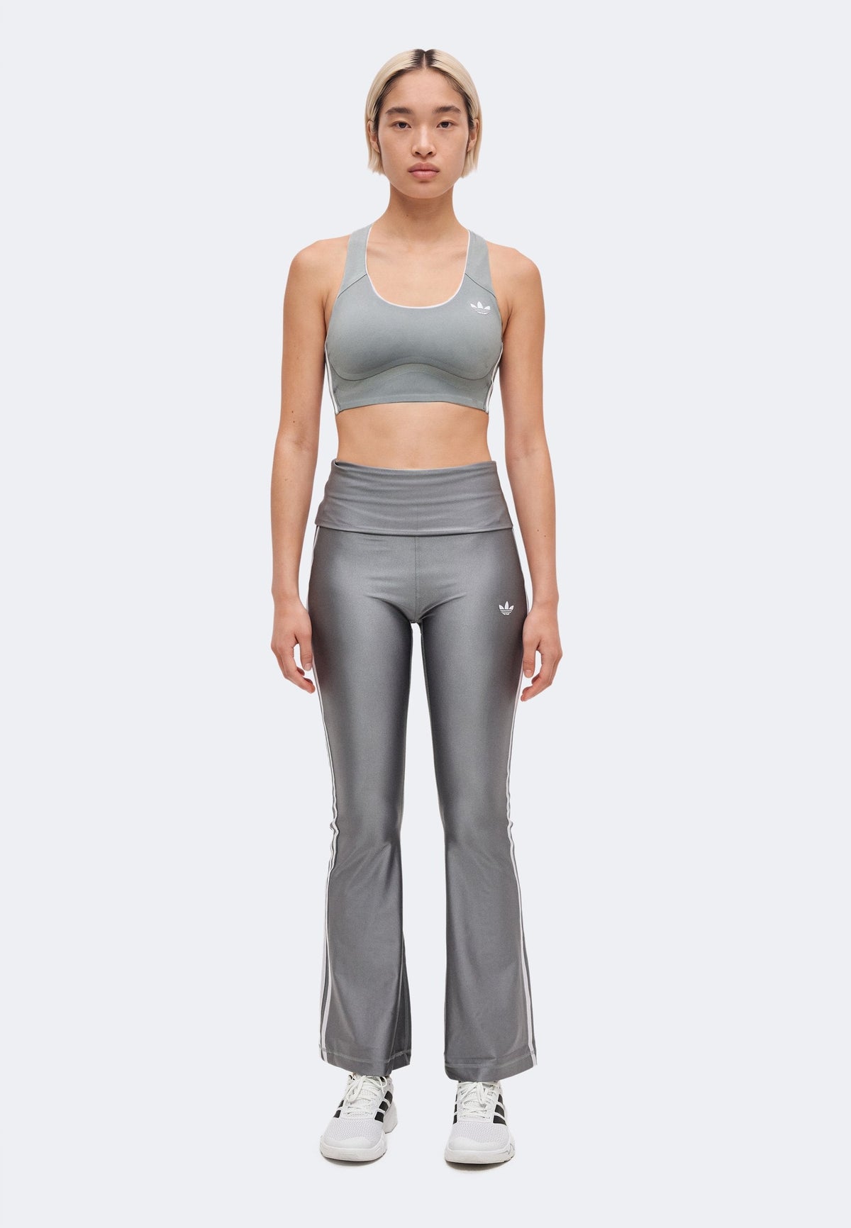 adidas Performance Originals Sport Superstar Full Length – Leggings Femme – grey three/gris