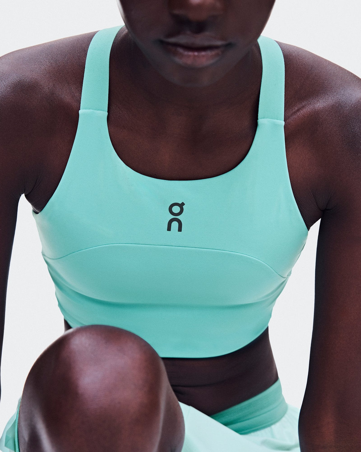  Performance Crop femme - Aquamarine