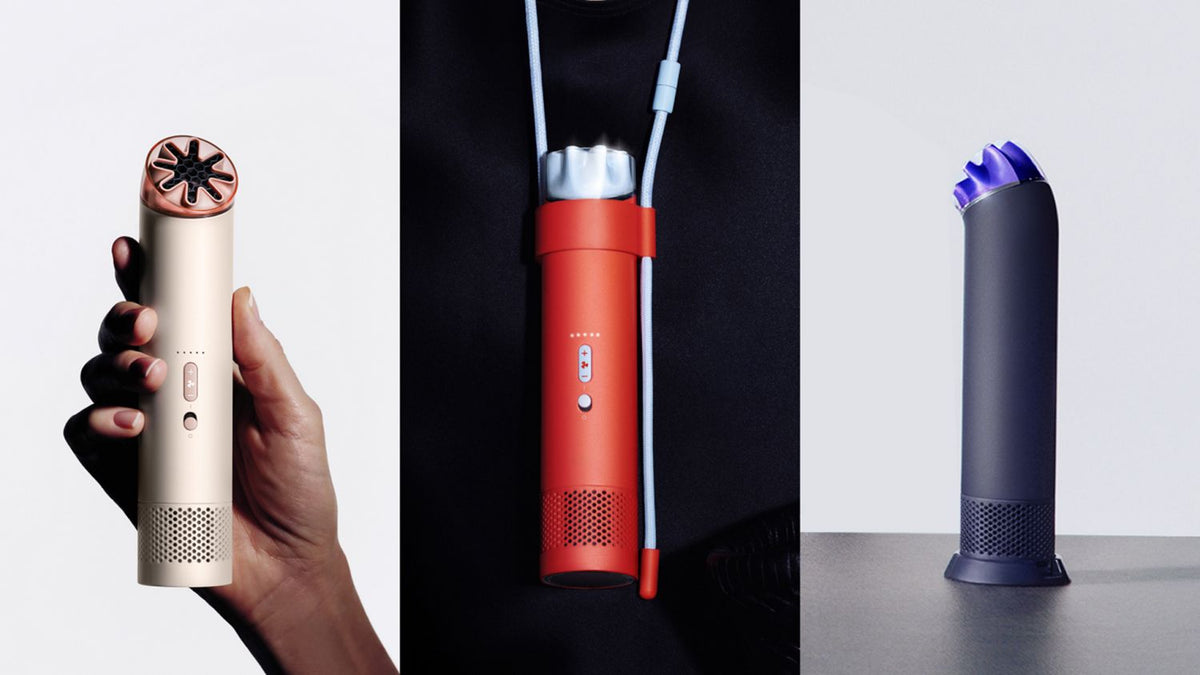 Ventilateur portable Dyson HushJet™ Mini Cool – Rose poudré