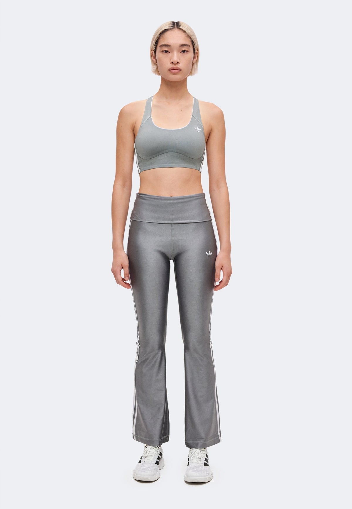 adidas Performance Sport Medium Support Bra – Brassières de sport à maintien normal Femme – grey three/gris