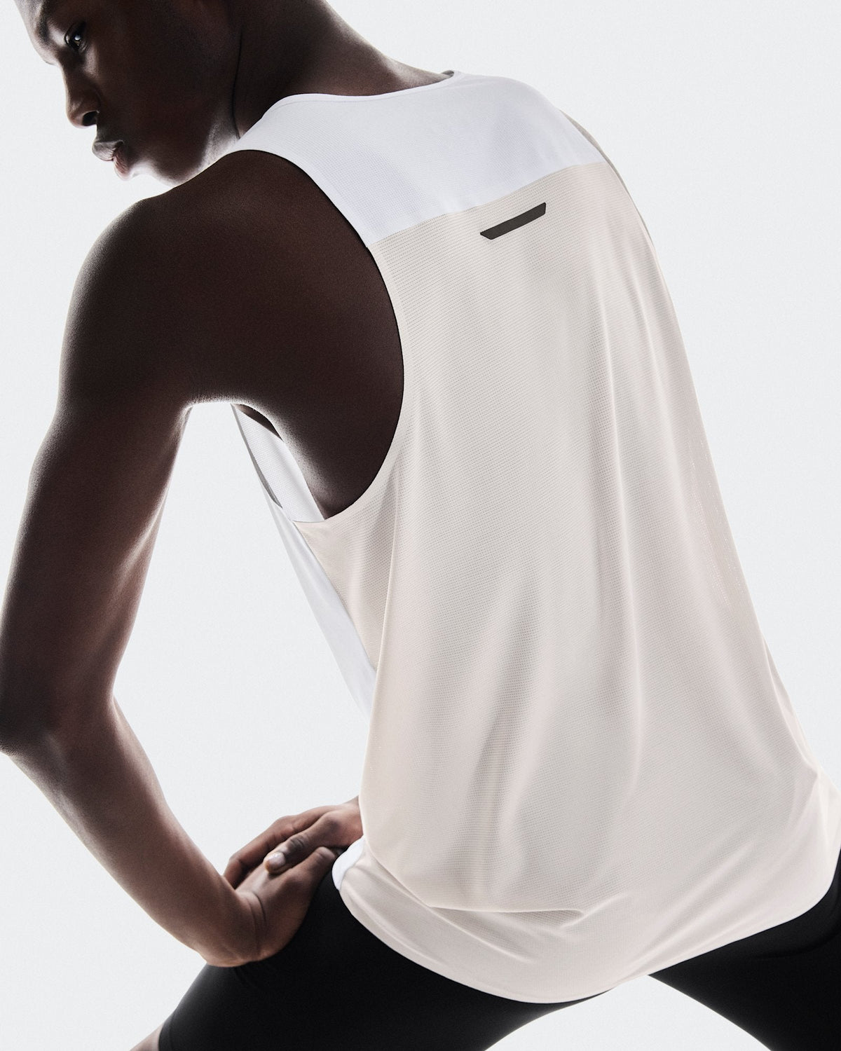 Performance Tank homme - White | Silver