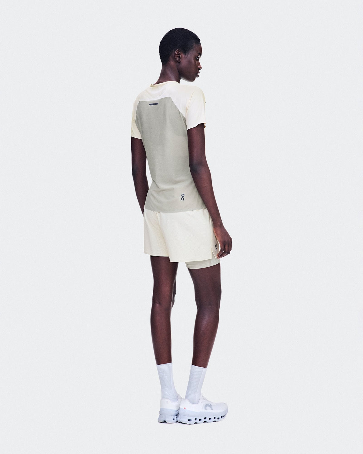  3" Performance 2/1 Shorts femme - Hare | Brume