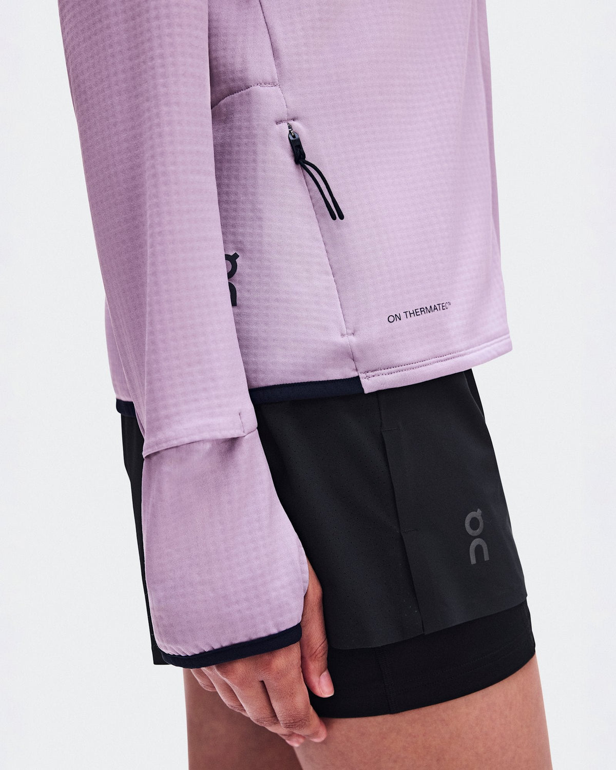  Climate Zip Hoodie femme - Mallow