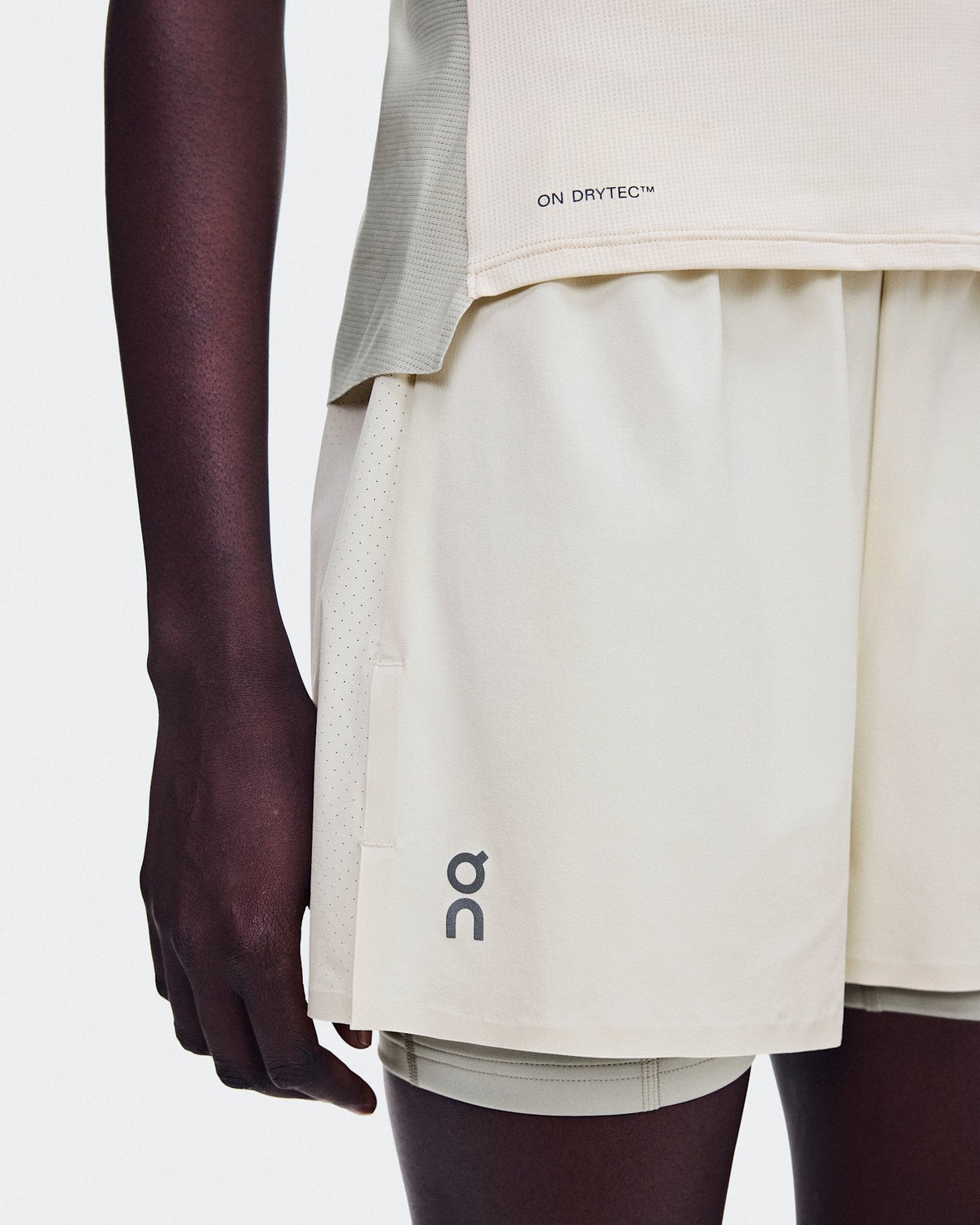  3" Performance 2/1 Shorts femme - Hare | Brume