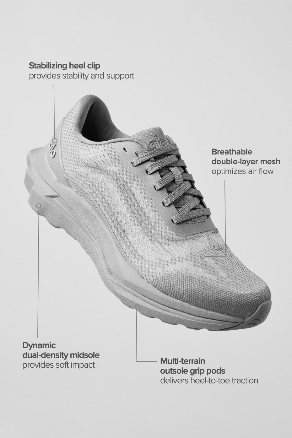 ALO Runner (Unisexe) - Gris/Gris