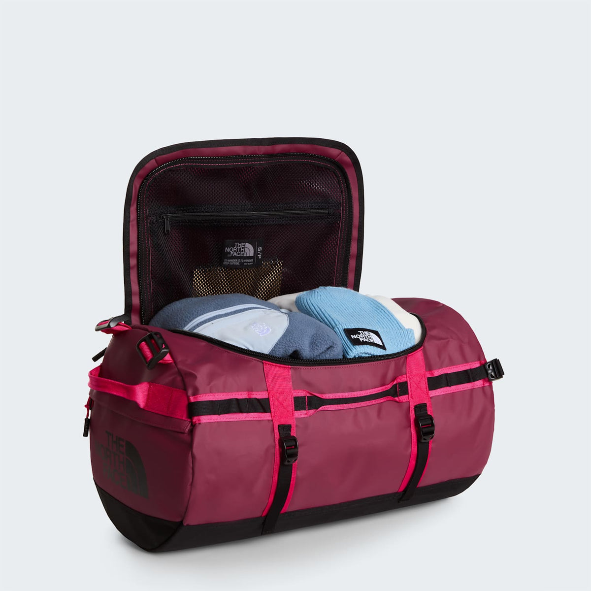 Sac duffel Base Camp 50L - S - Burgundy Crush-TNF Black-Lali Guran