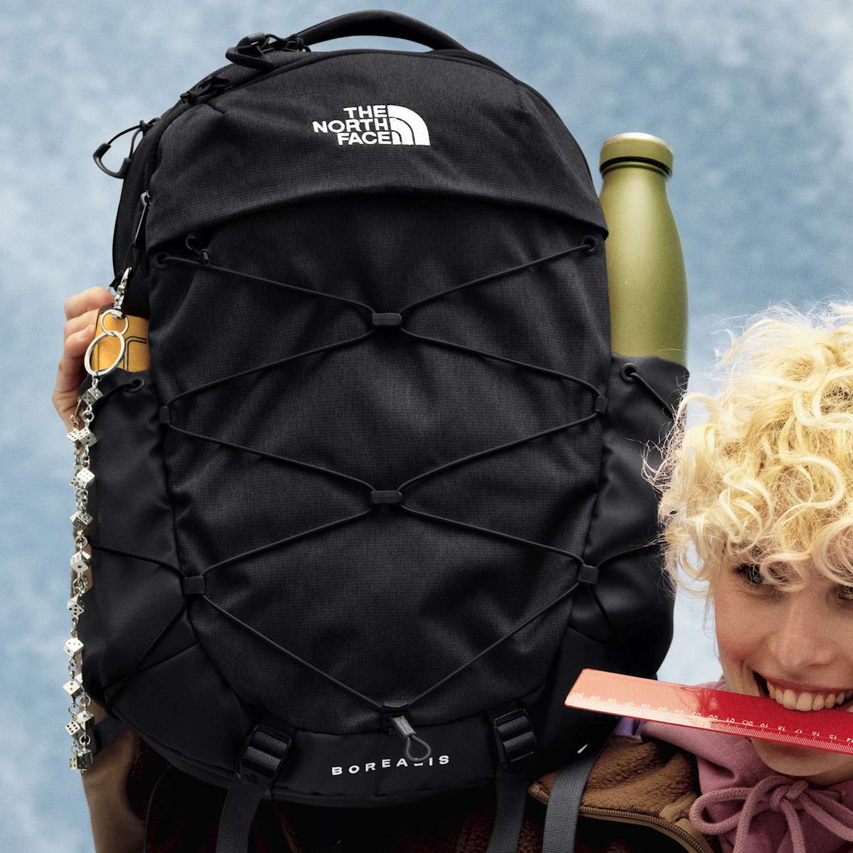 Sac Borealis - Burgundy Crush-TNF Black