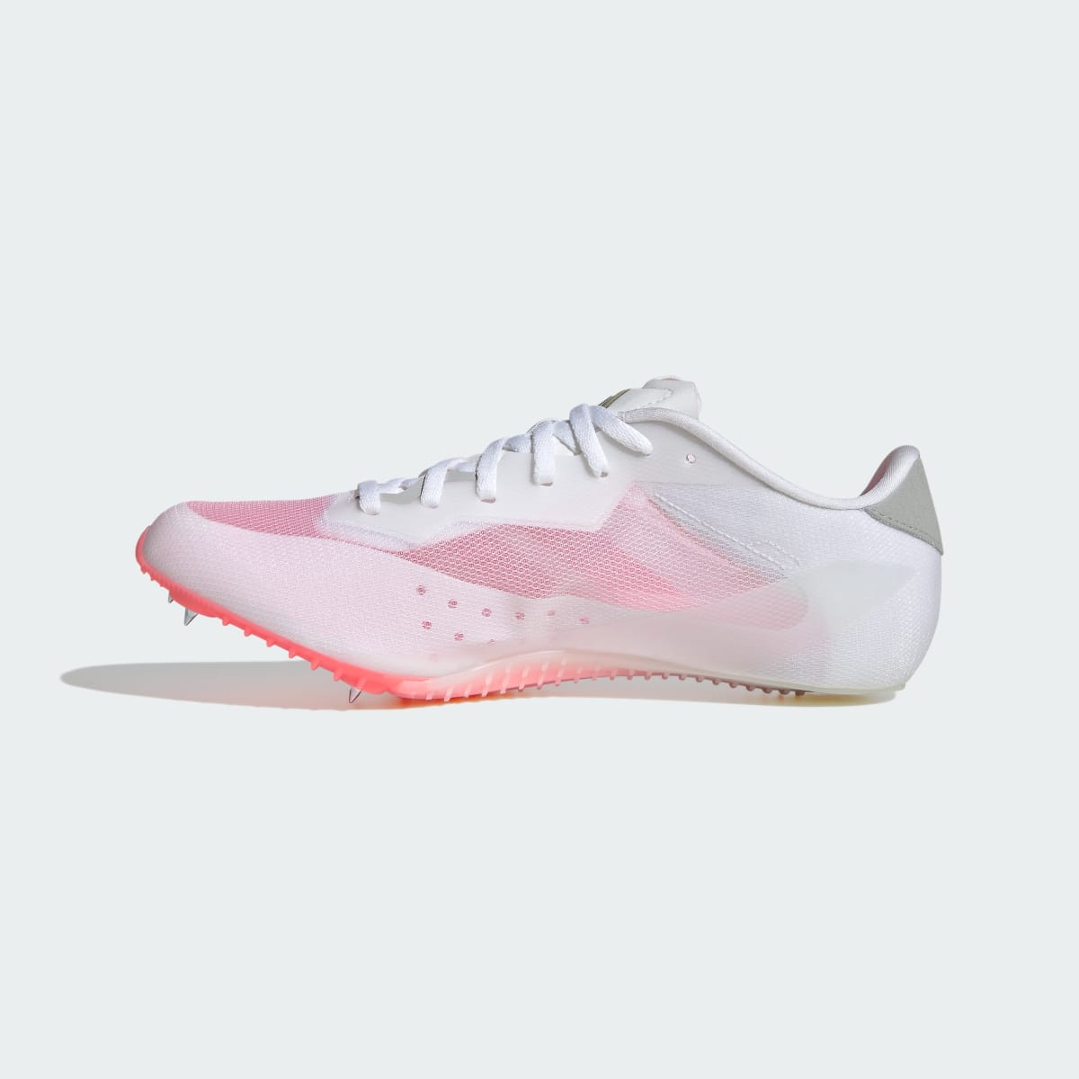 Chaussure Adizero Sprintstar – Cloud White / Solar Turbo / Gold Metallic