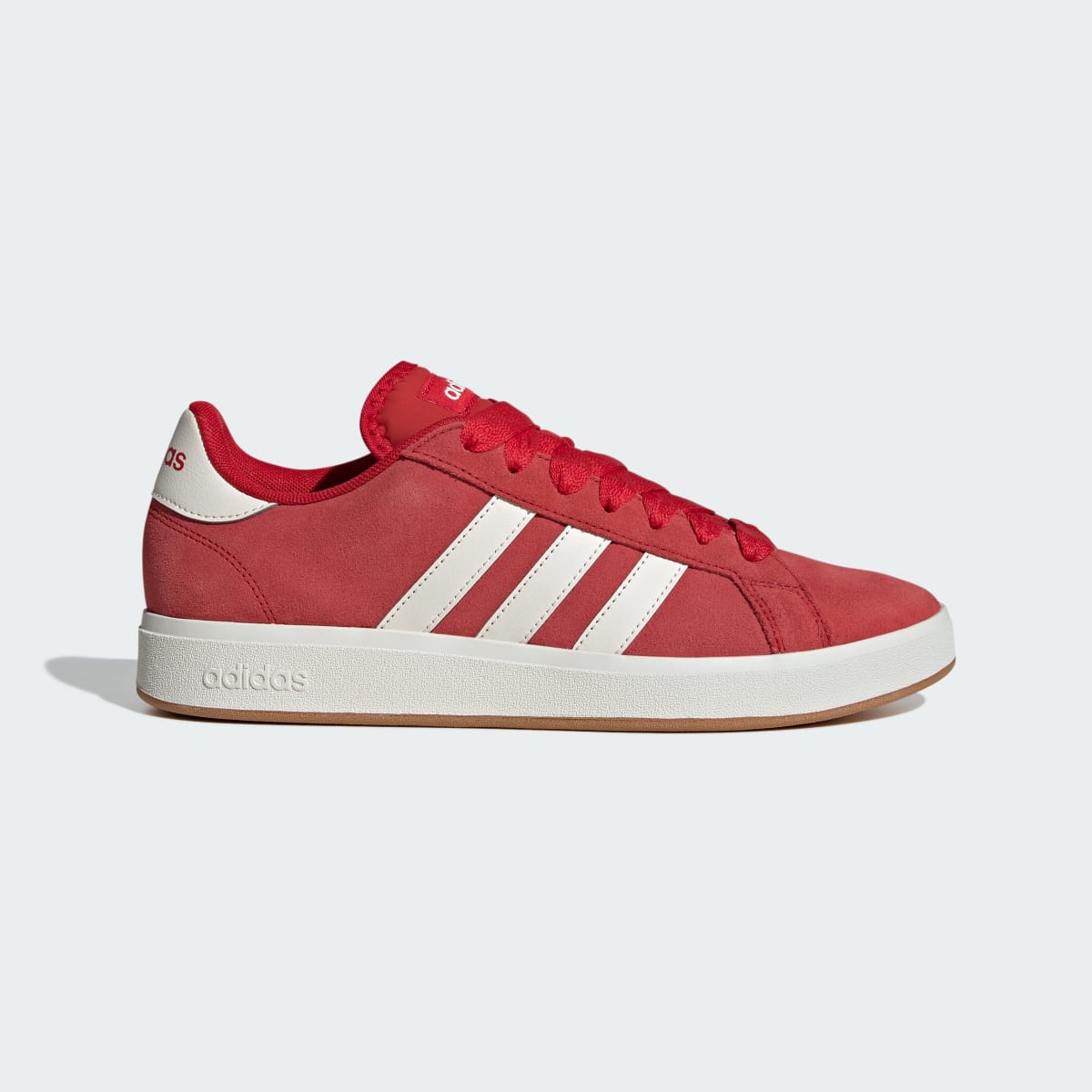 Chaussure Grand Court Base 00s Homme – Red / Off White / Gum