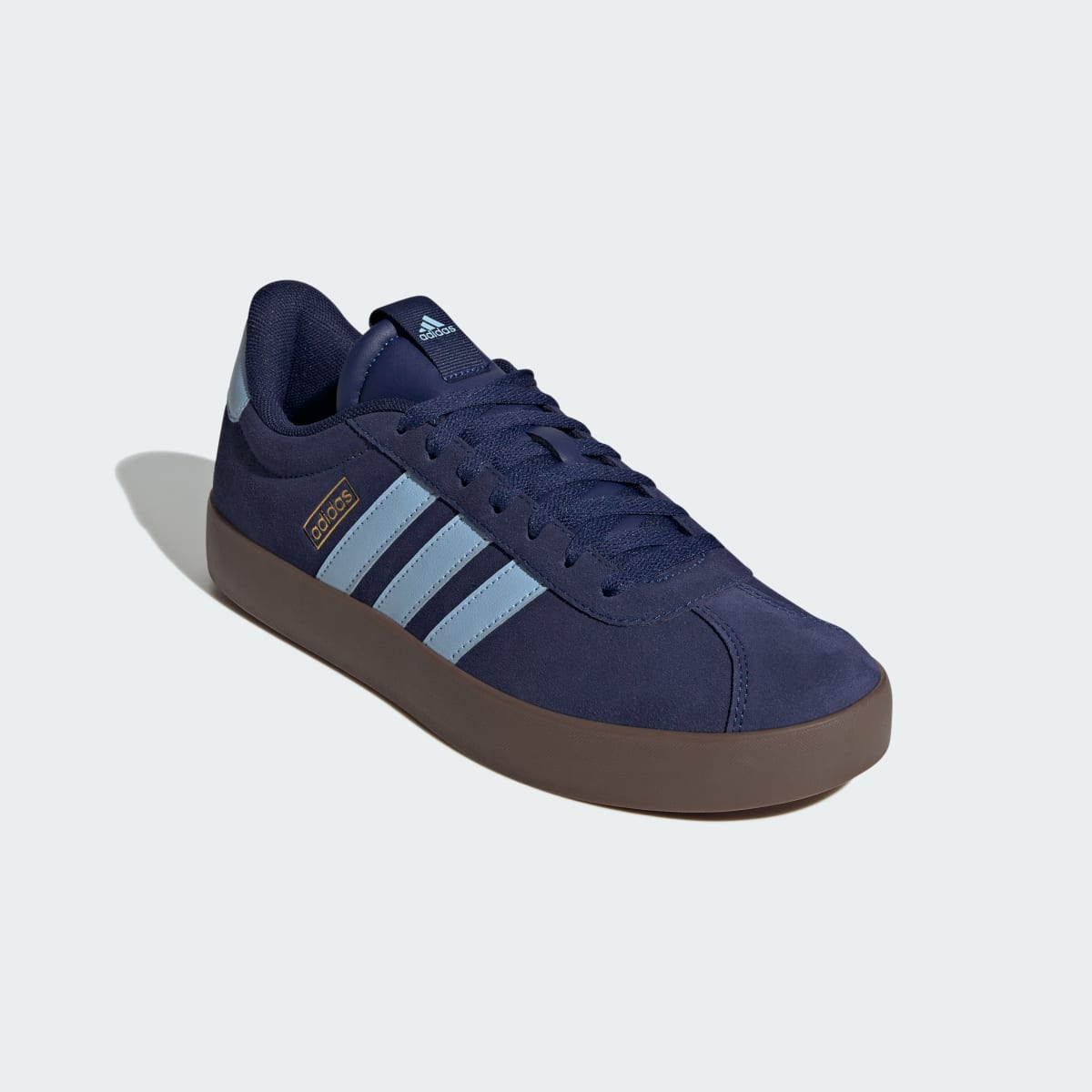 Chaussure VL Court 3.0 – Dark Blue / Clear Sky / Gold Metallic