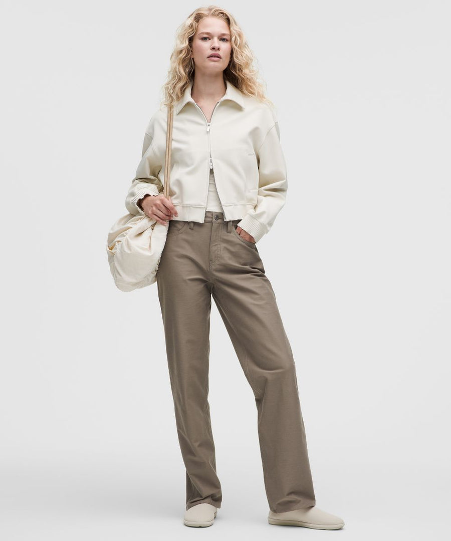 Pantalón EasyFive talle medio de corte recto informal Standard