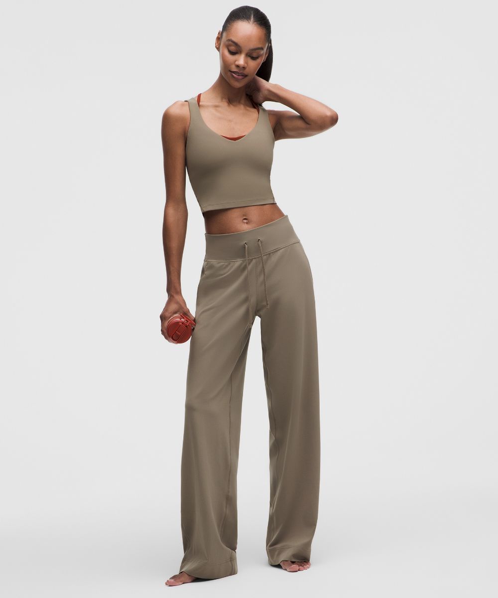 Pantalon Groove large taille haute Standard