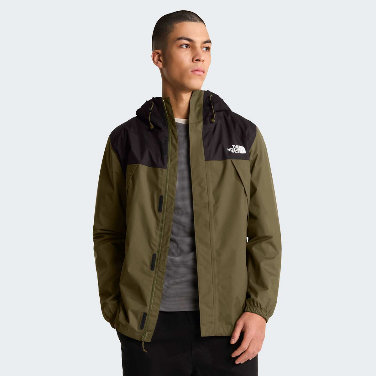 Veste Antora pour homme - New Taupe Green-TNF Black