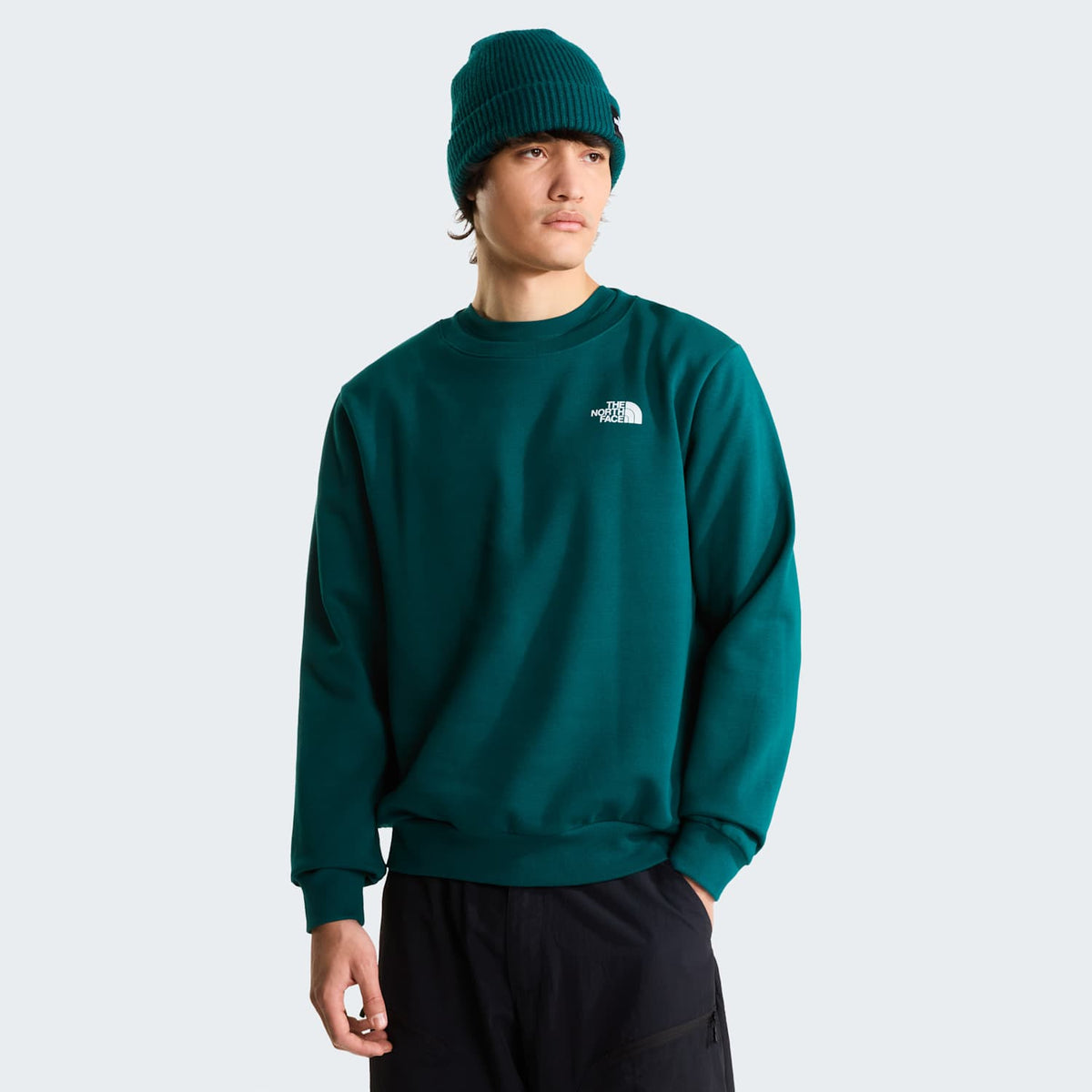 Sweat coupe regular Evolution Box NSE pour homme - Pacific Teal