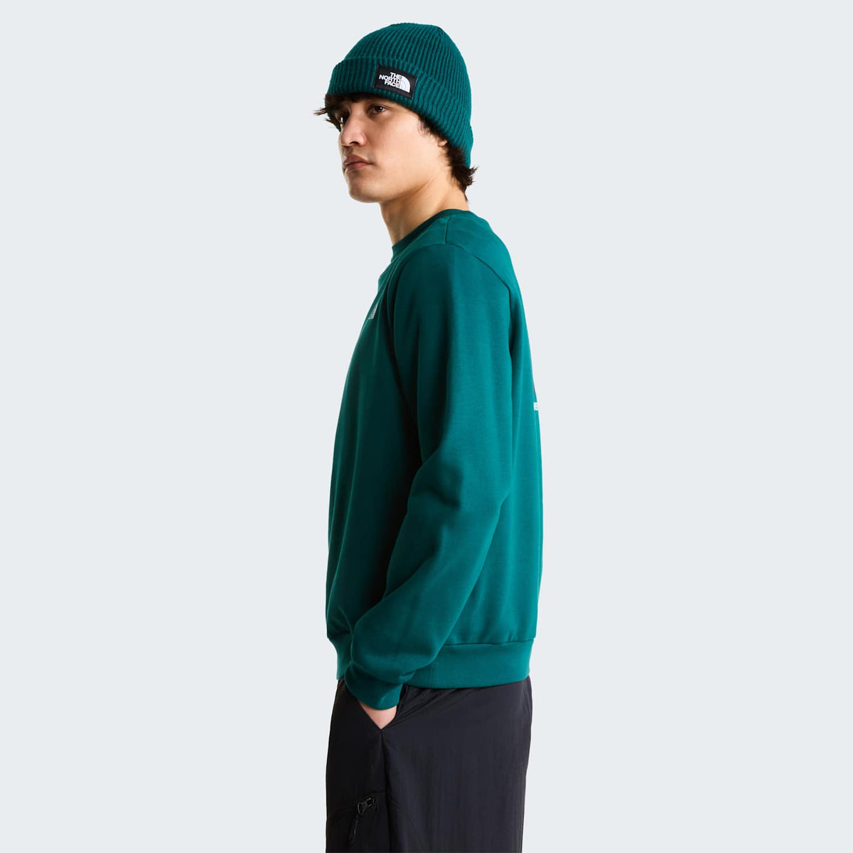 Sweat coupe regular Evolution Box NSE pour homme - Pacific Teal