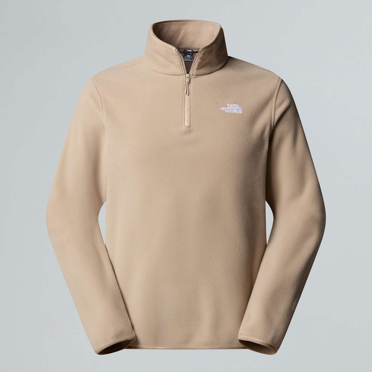 Polaire à col zippé Glacier pour homme - Mushroom Grey