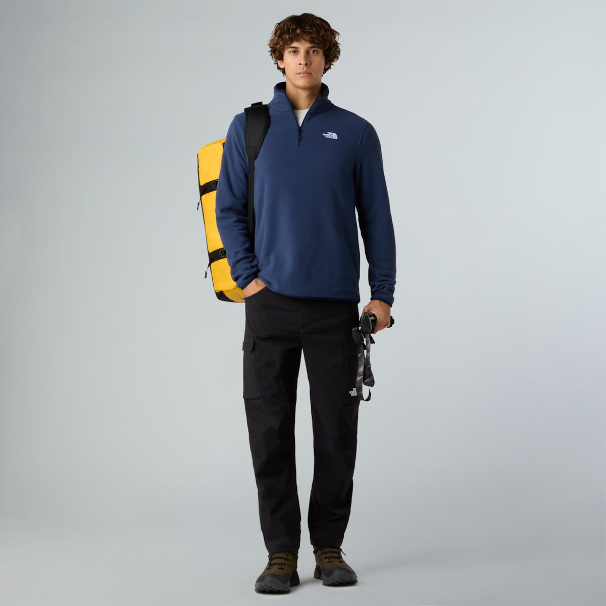 Polaire à col zippé Glacier pour homme - Summit Navy