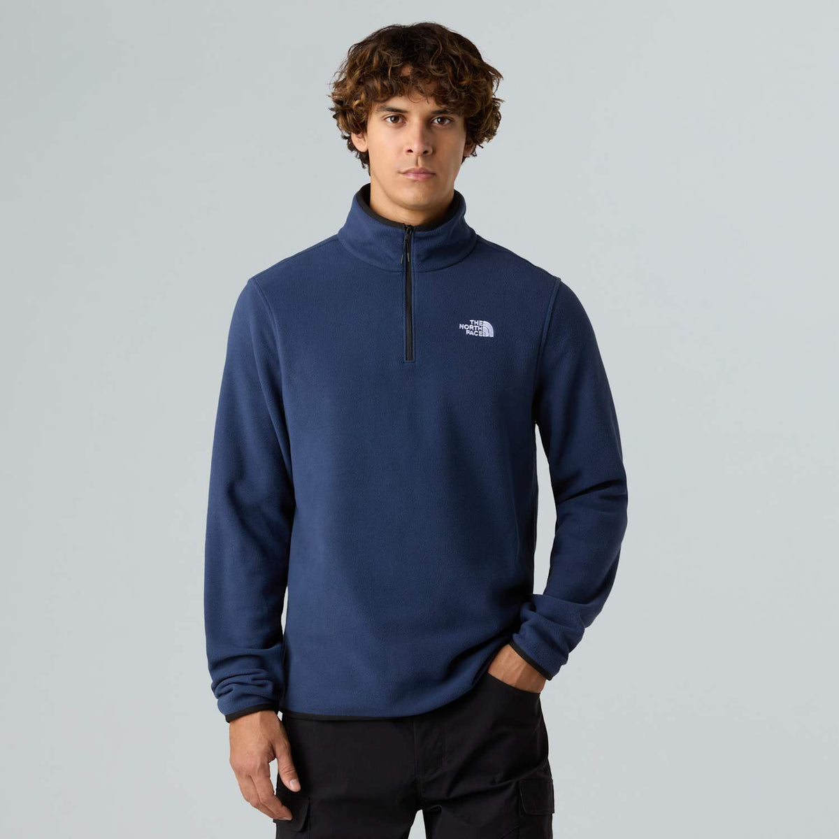 Polaire à col zippé Glacier pour homme - Summit Navy