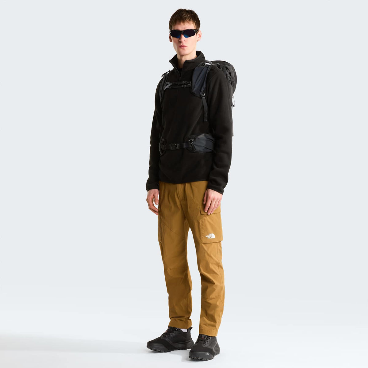 Polaire à col zippé Glacier pour homme - TNF Black