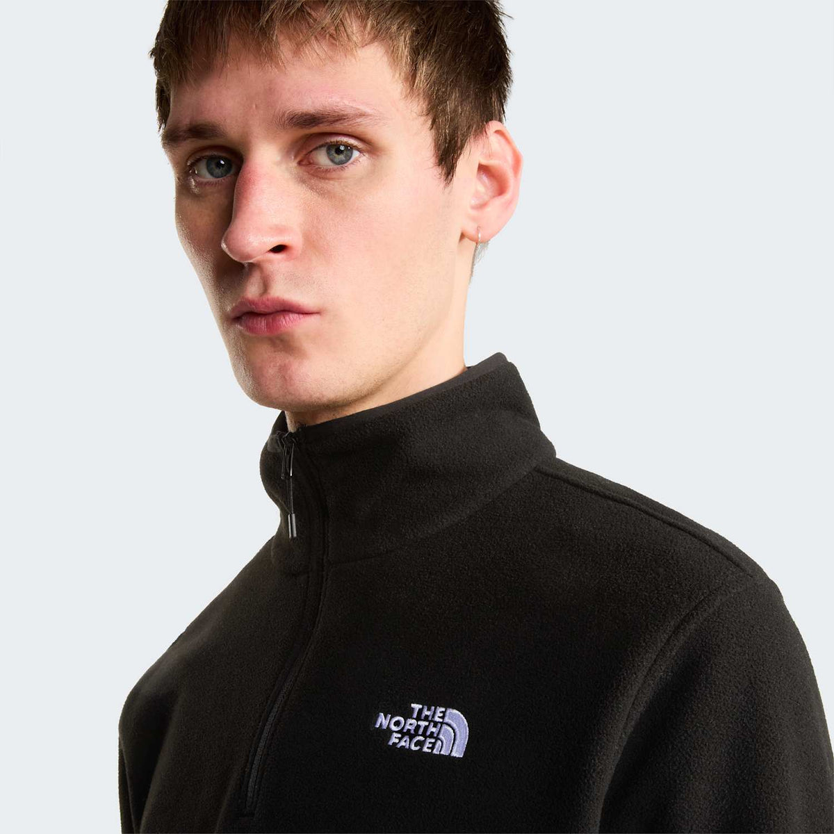 Polaire à col zippé Glacier pour homme - TNF Black