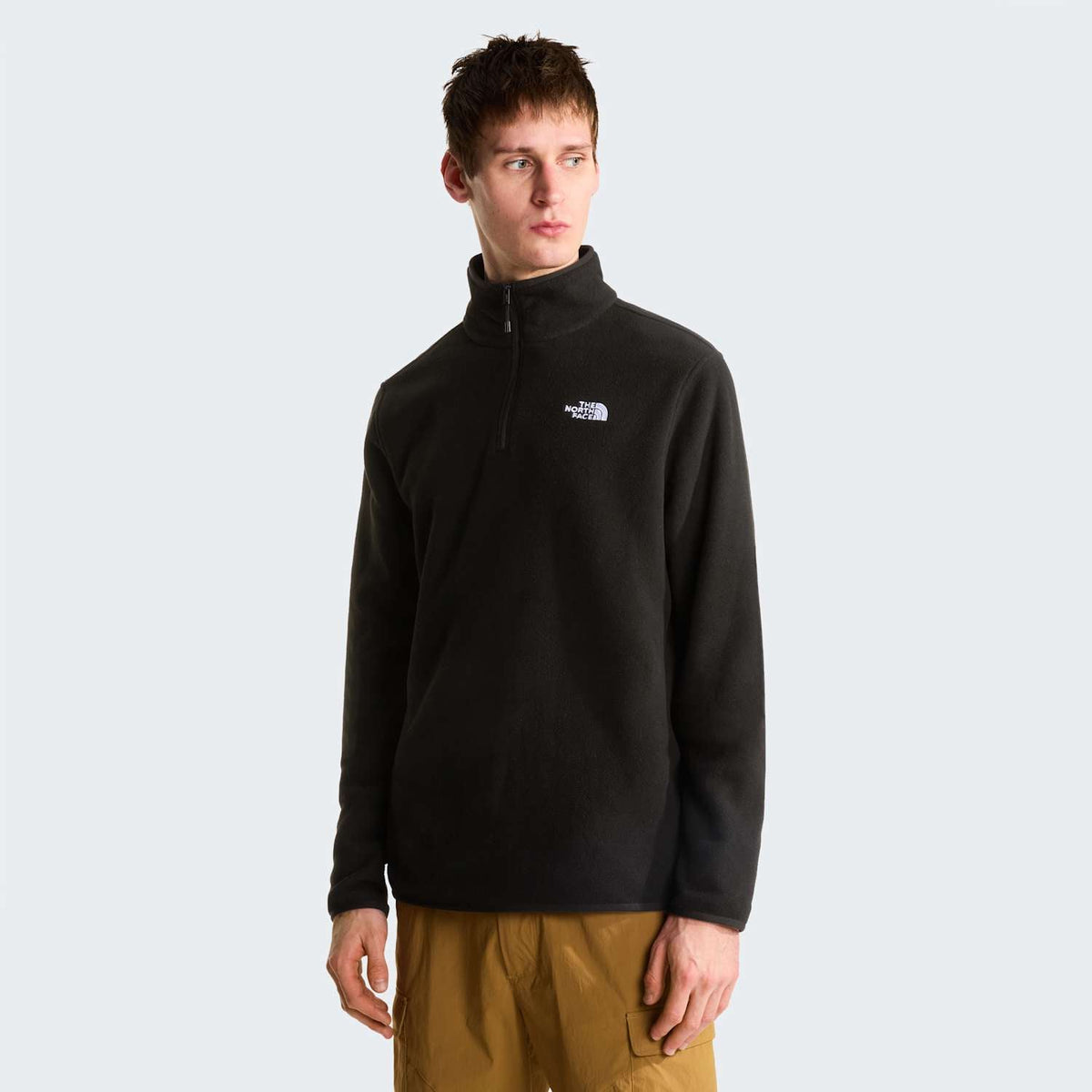 Polaire à col zippé Glacier pour homme - TNF Black