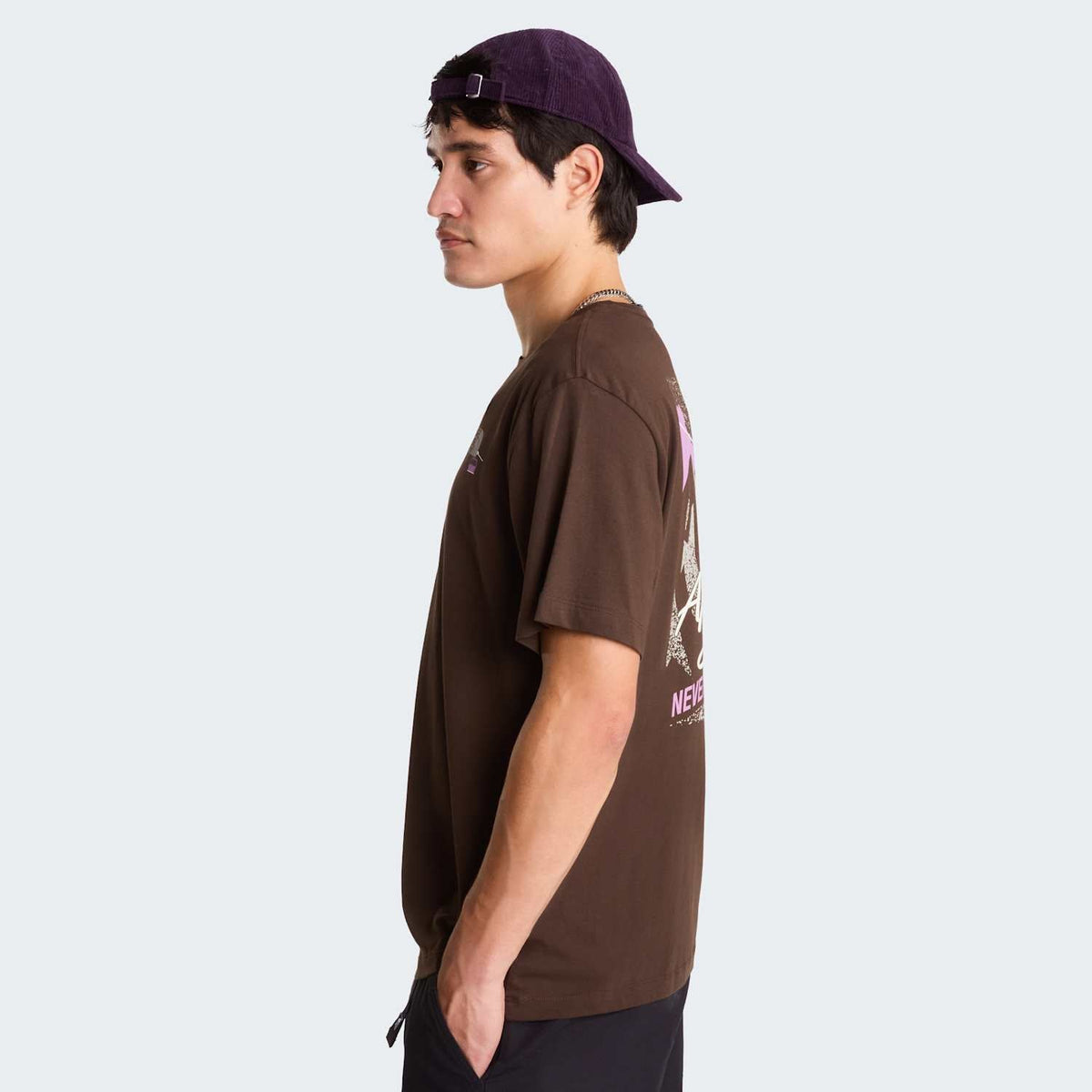 T-shirt décontracté Wish For Snow pour homme